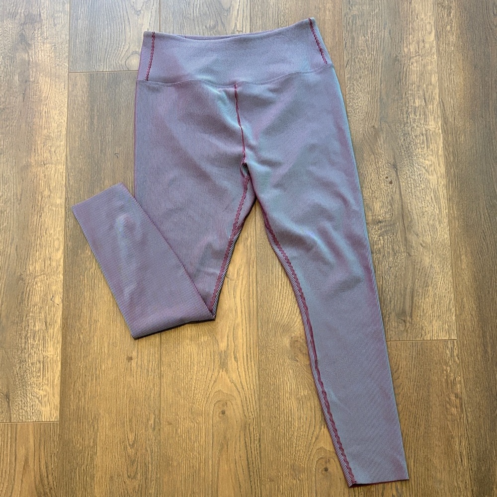 PELOTON - Iridescent, High-Waist, Ribbed, Yoga Leggings
